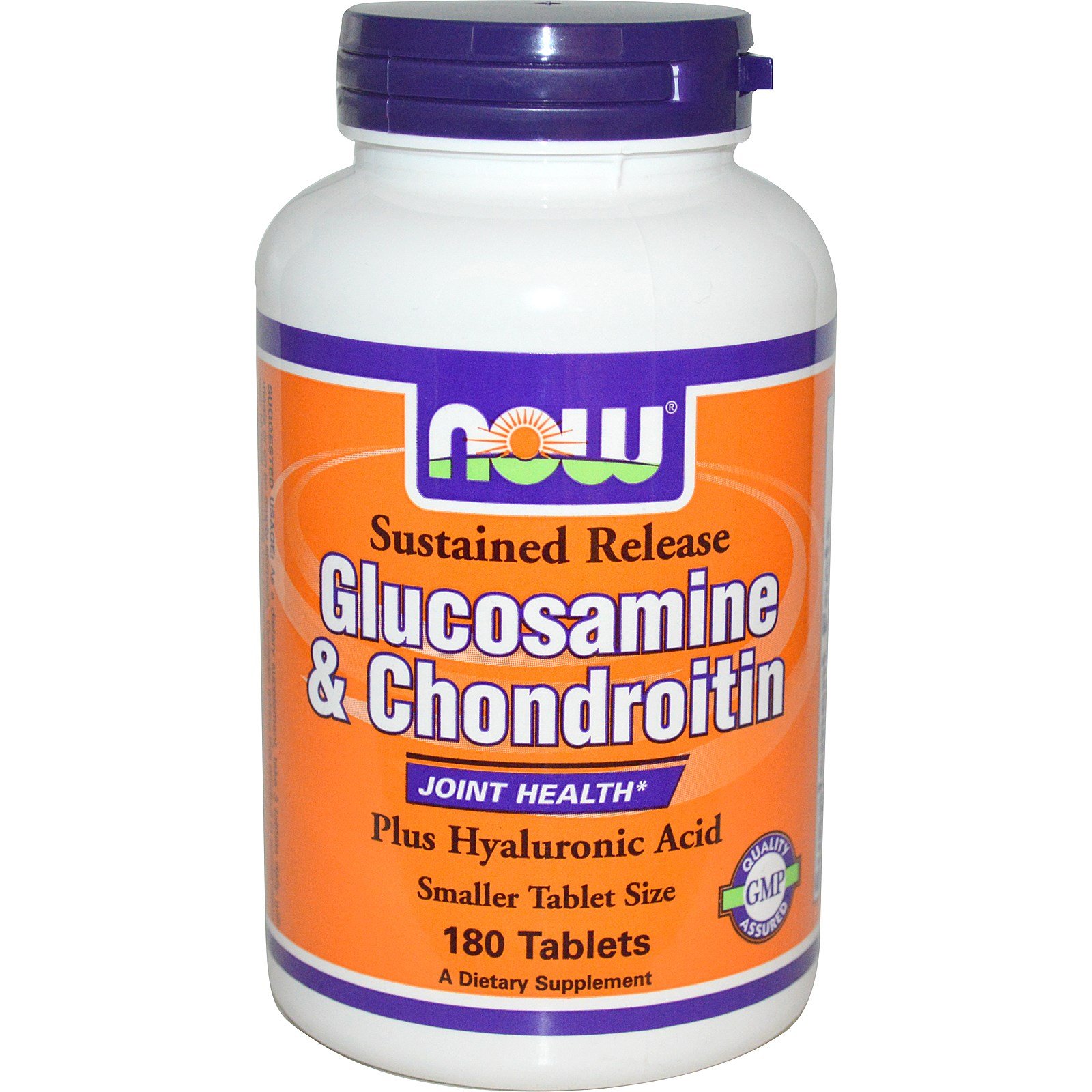 Glucosamine & Chondroitin, 180 шт, Now. Глюкозамин Хондроитин. Поддержание здоровья Укрепление суставов и связок 