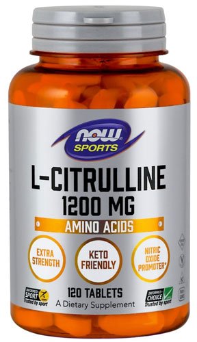 Now L-Citrulline 1200 mg 120 таб Без вкуса,  ml, Now. Citrullin. 
