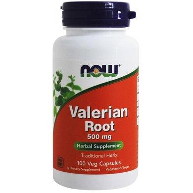 NOW Foods Valerian Root 500 мг 100 капсул,  мл, Now. Спец препараты. 