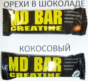 MD Bar Creatine, 50 g, MD. Bar. 