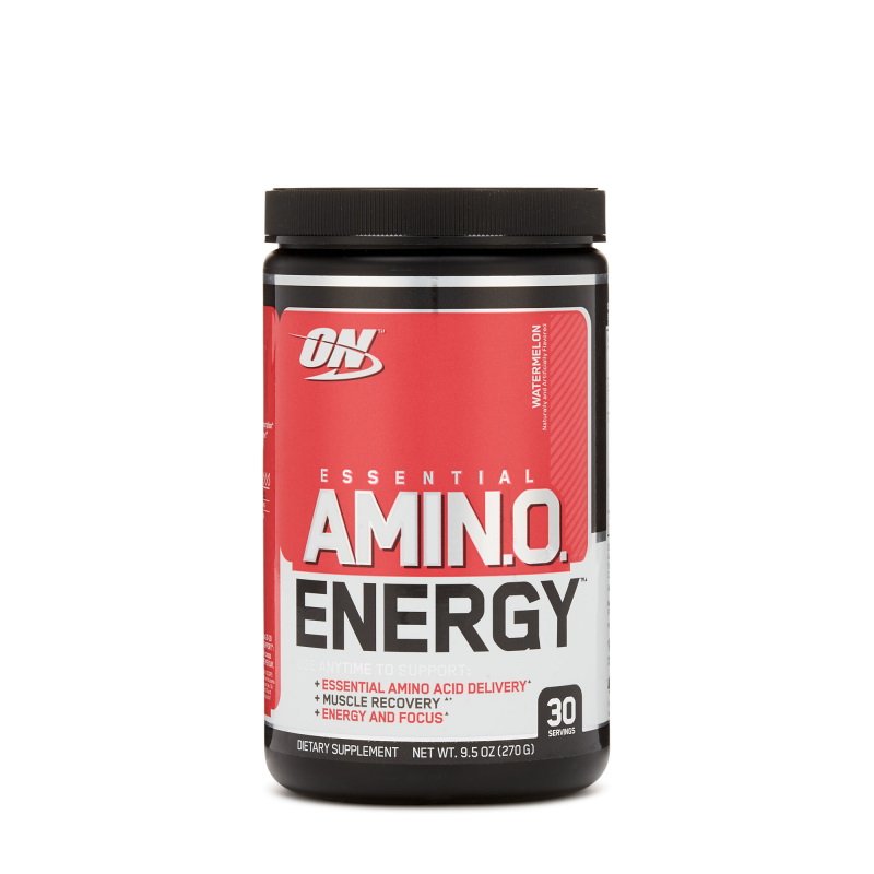 Предтренировочный комплекс Optimum Essential Amino Energy, 270 грамм Арбуз,  мл, Optimum Nutrition. Предтренировочный комплекс. Энергия и выносливость 