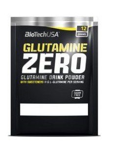 Glutamine Zero, 12 г, BioTech. Глютамин. Набор массы Восстановление Антикатаболические свойства 