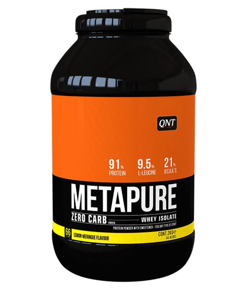 QNT Metapure ZC Isolate 2 кг - Lemon Meringue,  мл, QNT. Протеин. Набор массы Восстановление Антикатаболические свойства 