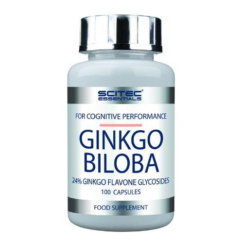 Ginkgo Biloba, 100 piezas, Scitec Nutrition. Suplementos especiales. 