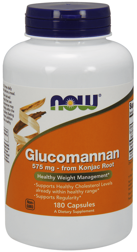 Glucomannan, 180 pcs, Now. Special supplements. 