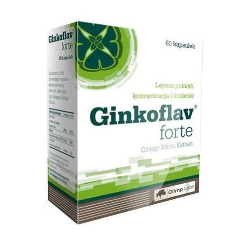Натуральная добавка Olimp Ginkoflav Forte, 60 капсул СРОК 10.20,  ml, NZMP. Natural Products. General Health 