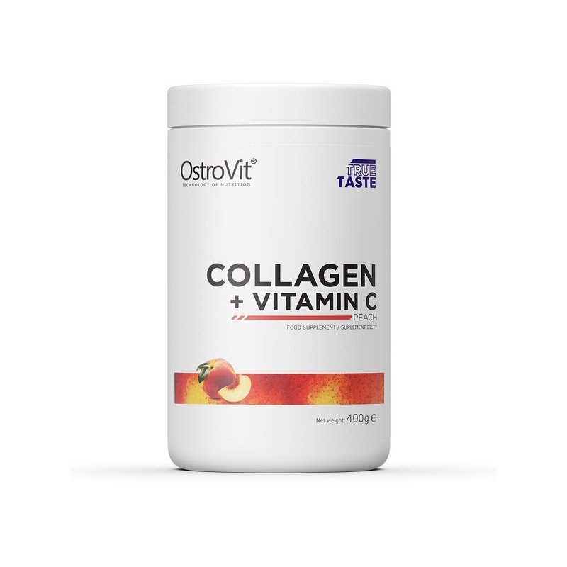 OstroVit Коллаген + витамин С OstroVit Collagen + Vitamin C 400грамм Персик, , 