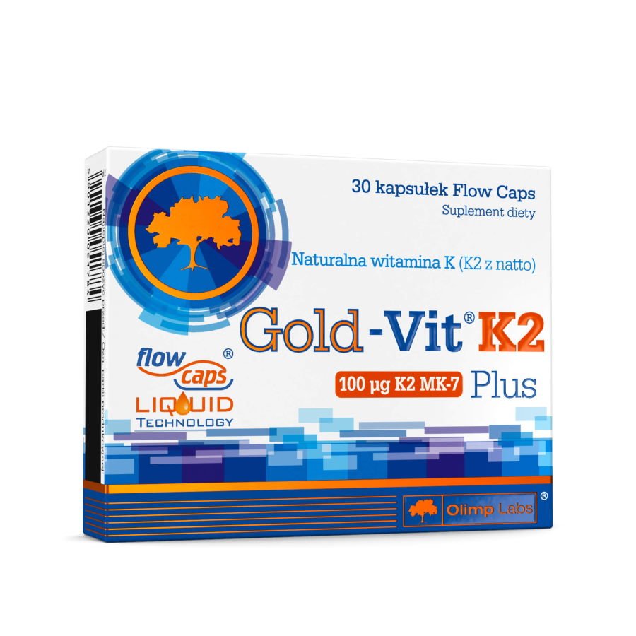 Витамины и минералы Olimp Gold-Vit K2 Plus, 30 капсул,  ml, Olimp Labs. Vitamins and minerals. General Health Immunity enhancement 