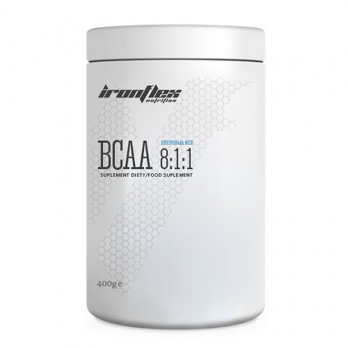 BCAA IronFlex BCAA 8-1-1 Performance, 400 грамм Яблоко,  мл, IronFlex. BCAA. Снижение веса Восстановление Антикатаболические свойства Сухая мышечная масса 