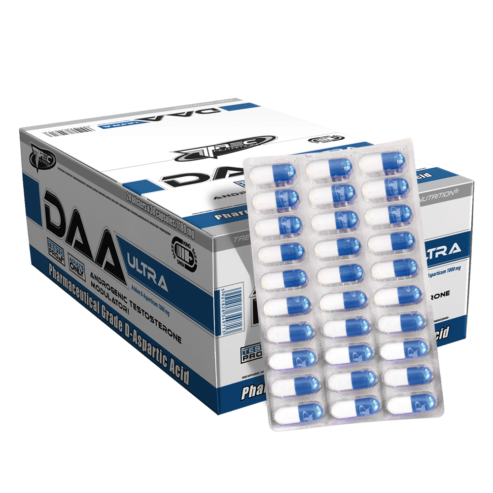 DAA Ultra, 30 шт, Trec Nutrition. Бустер тестостерона. Поддержание здоровья Повышение либидо Aнаболические свойства Повышение тестостерона 