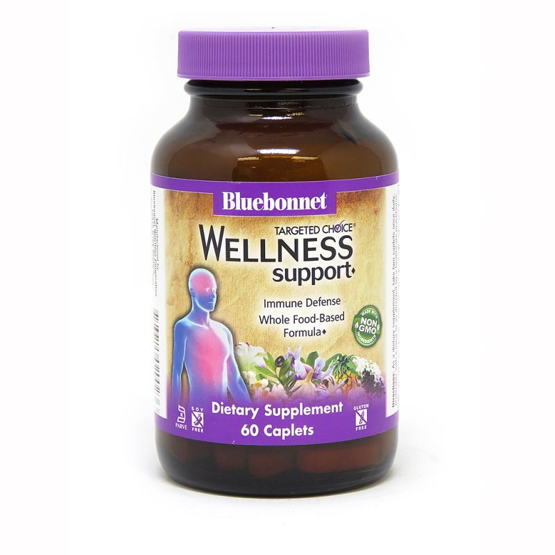 Bluebonnet Nutrition Натуральная добавка Bluebonnet Targeted Choice Wellness, 60 каплет, , 