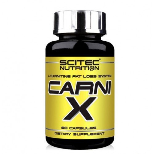 Carni-X Scitec Nutrition 60 caps,  мл, Scitec Nutrition. L-карнитин. Снижение веса Поддержание здоровья Детоксикация Стрессоустойчивость Снижение холестерина Антиоксидантные свойства 