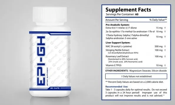 Concealed Labs  EPIGH 60 шт. / 60 servings,  мл, Concealed Labs. Спец препараты