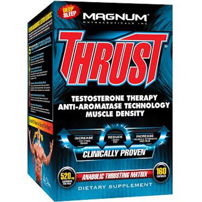 Thrust, 160 piezas, Magnum. Testosterona Boosters. General Health Libido enhancing Anabolic properties Testosterone enhancement 
