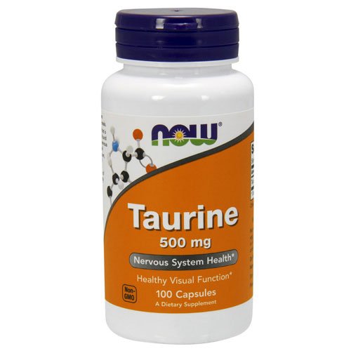 NOW Taurine 500 mg 100 капс Без вкуса,  ml, Now. Taurine. 