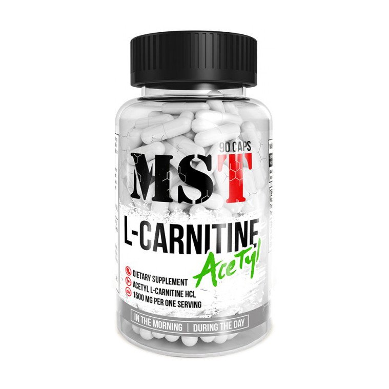 MST Nutrition Л-карнитин MST  L-Carnitine Acetyl (90 caps) мст, , 90 