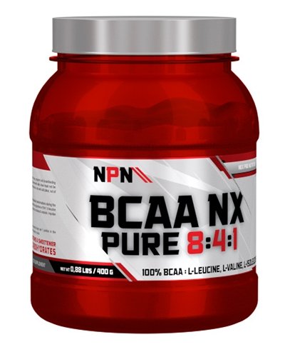 BCAA NX Pure 8:4:1, 400 g, Nex Pro Nutrition. BCAA. Weight Loss recovery Anti-catabolic properties Lean muscle mass 