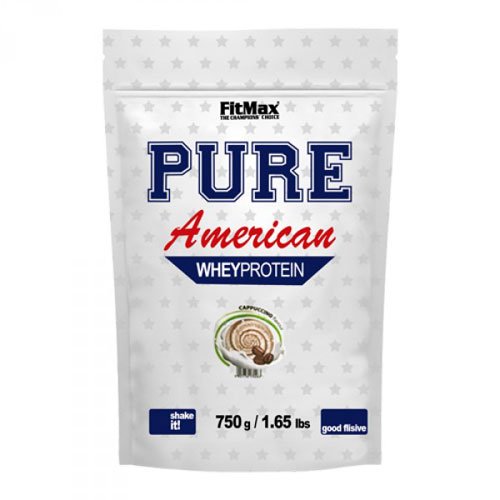 FitMax Pure American 750 г Капучино,  мл, FitMax. Сывороточный протеин. Восстановление Антикатаболические свойства Сухая мышечная масса 