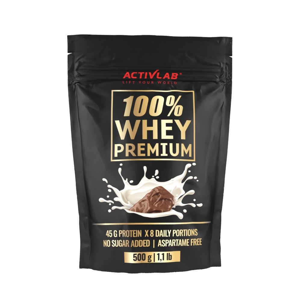 Протеин Activlab 100% Whey Premium, 500 грамм Молочный батончик,  мл, ActivLab. Протеин. Набор массы Восстановление Антикатаболические свойства 