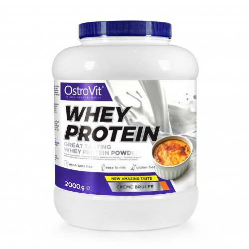 OstroVit Whey Protein Ostrovit 2000 g (Creme Brulee) (10/2020), , 