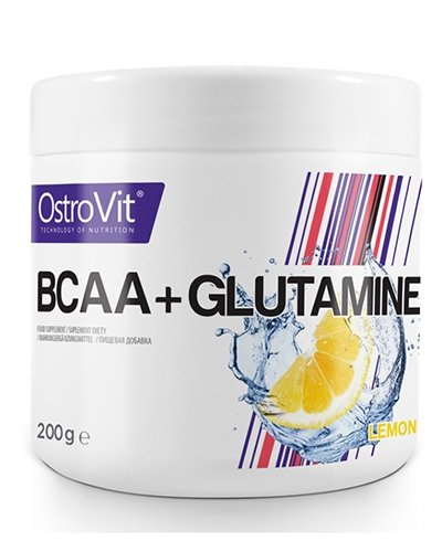 BCAA+Glutamine, 200 g, OstroVit. Amino acid complex. 