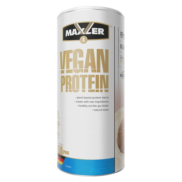 Протеин Maxler Vegan Protein, 450 грамм Корица яблоко,  ml, Maxler. Protein. Mass Gain recovery Anti-catabolic properties 