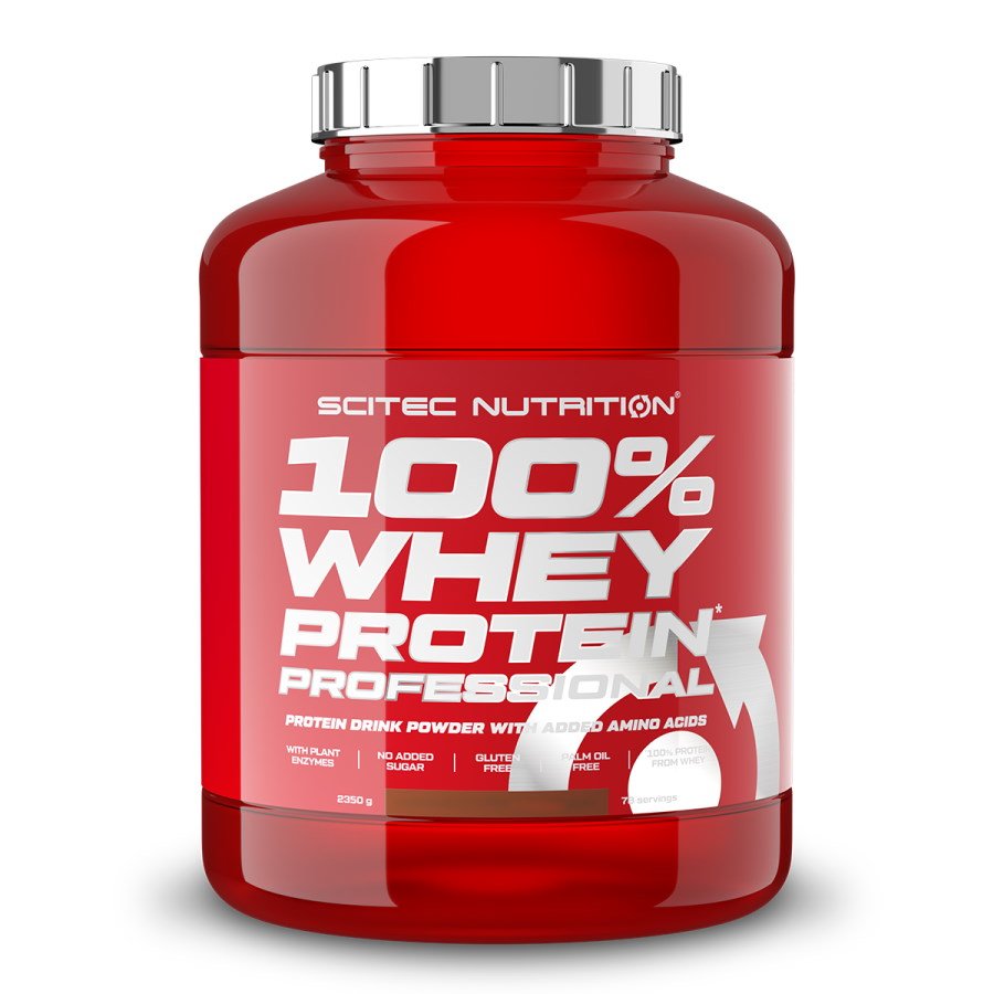 Протеин Scitec 100% Whey Protein Professional, 2.35 кг Белый шоколад,  ml, Scitec Nutrition. Protein. Mass Gain recovery Anti-catabolic properties 