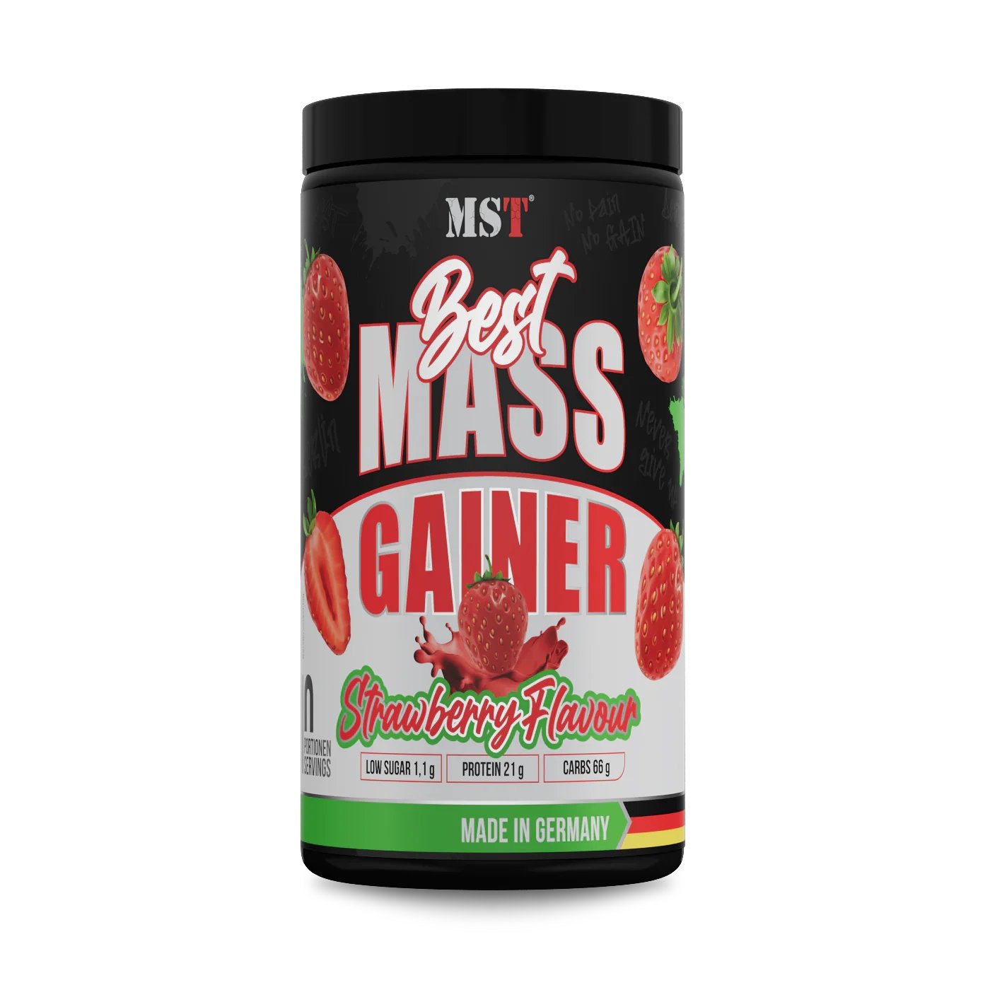 MST Nutrition Гейнер MST Best Mass Gainer, 1 кг Клубника, , 1000 г