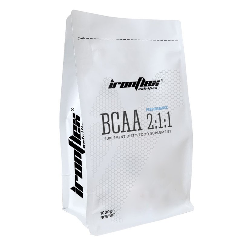 IronFlex BCAA IronFlex BCAA 2-1-1 Performance, 1 кг Клубника ананас, , 1000  грамм