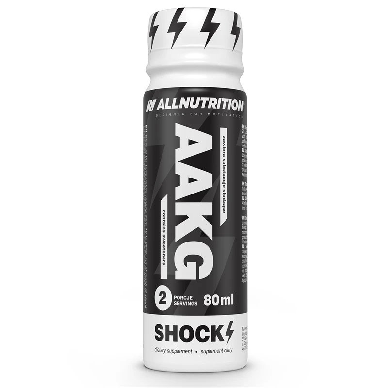 Предтренировочный комплекс AllNutrition AAKG Shock, 80 мл,  ml, AllNutrition. Pre Workout. Energy & Endurance 