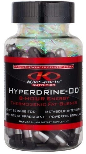 HYPERDRINE-OD, 60 шт, KiloSports Nutrition. Термогеники (Термодженики). Снижение веса Сжигание жира 