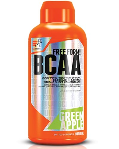 BCAA Free Form Liquid 80000 mg, 1000 мл, EXTRIFIT. BCAA. Снижение веса Восстановление Антикатаболические свойства Сухая мышечная масса 