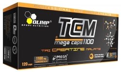 Tcm mega caps, 120 piezas, Olimp Labs. Monohidrato de creatina. Mass Gain Energy & Endurance Strength enhancement 