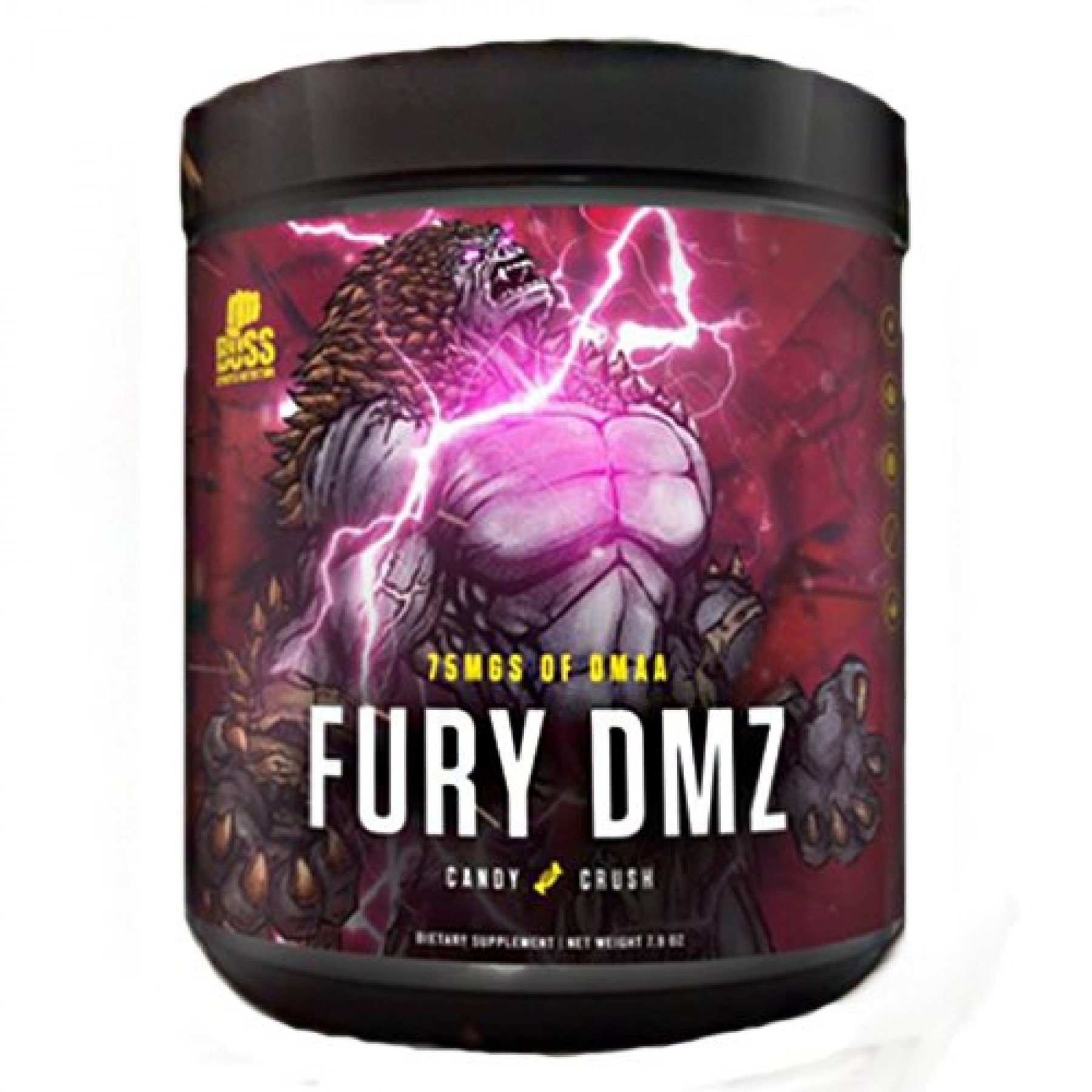 Fury DMZ, 300 г, Boss Sport Nutrition. Предтренировочный комплекс. Энергия и выносливость 