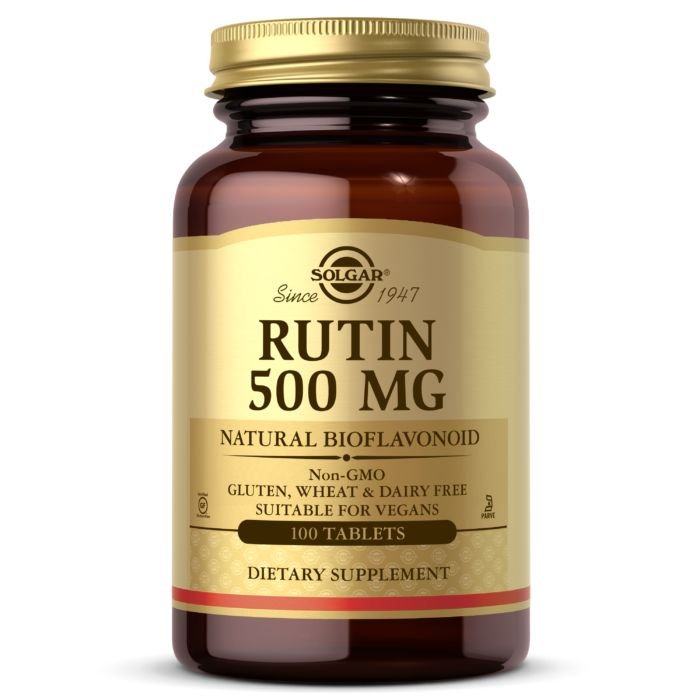 Витамины и минералы Solgar Rutin 500 mg, 100 таблеток,  ml, Solgar. Vitaminas y minerales. General Health Immunity enhancement 