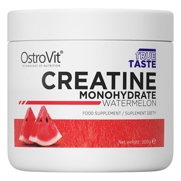 Креатин OstroVit Creatine Monohydrate, 300 грамм Арбуз,  мл, OstroVit. Креатин. Набор массы Энергия и выносливость Увеличение силы 