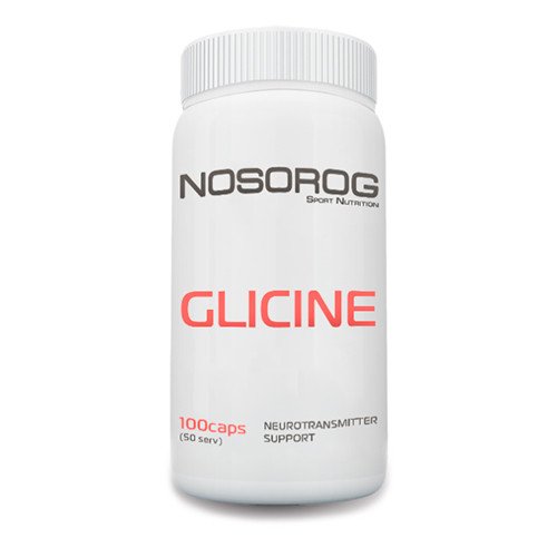 Глицин Nosorog Glycine 100 капсул (NOS1150),  мл, Nosorog. Глицин. 