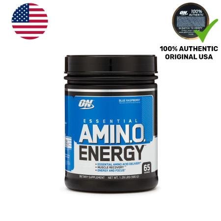 Предтренировочный комплекс Optimum Essential Amino Energy, 585 грамм Ежевика СРОК 08.21,  ml, Optimum Nutrition. Pre Workout. Energy & Endurance 