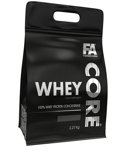 Whey Core, 2270 g, Fitness Authority. Whey Concentrate. Mass Gain recovery Anti-catabolic properties 