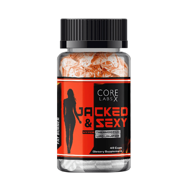 CORE LABS X Jacked & Sexy 45 шт. / 45 servings,  ml, Core Labs. Quemador de grasa. Weight Loss Fat burning 