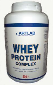 Whey Protein Complex, 600 г, Artlab. Сывороточный протеин. Восстановление Антикатаболические свойства Сухая мышечная масса 