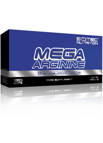 Mega Arginine Scitec Nutrition 120 caps,  мл, Scitec Nutrition. Аминокислоты. 