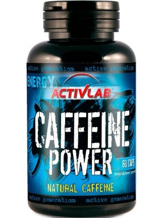 Caffeine Power, 60 шт, ActivLab. Кофеин. Энергия и выносливость Увеличение силы 