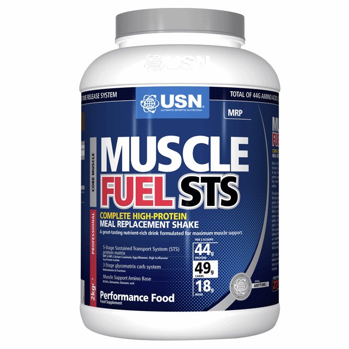 Muscle Fuel STS, 2000 g, USN. Gainer. Mass Gain Energy & Endurance recovery 