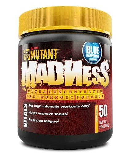 Madness, 275 g, Mutant. Pre Workout. Energy & Endurance 