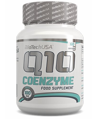 Q10 Coenzyme, 60 piezas, BioTech. Coenzym Q10. General Health Antioxidant properties CVD Prevention Exercise tolerance 
