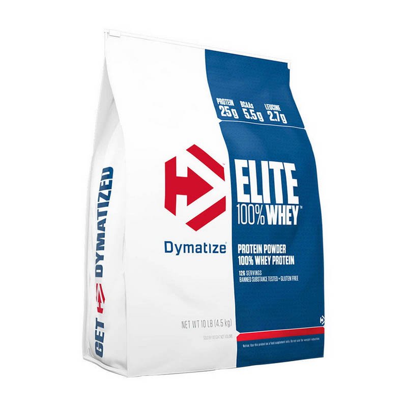 Протеин Dymatize Elite 100% Whey Protein, 4.54 кг Клубника,  ml, Dymatize Nutrition. Protein. Mass Gain recovery Anti-catabolic properties 