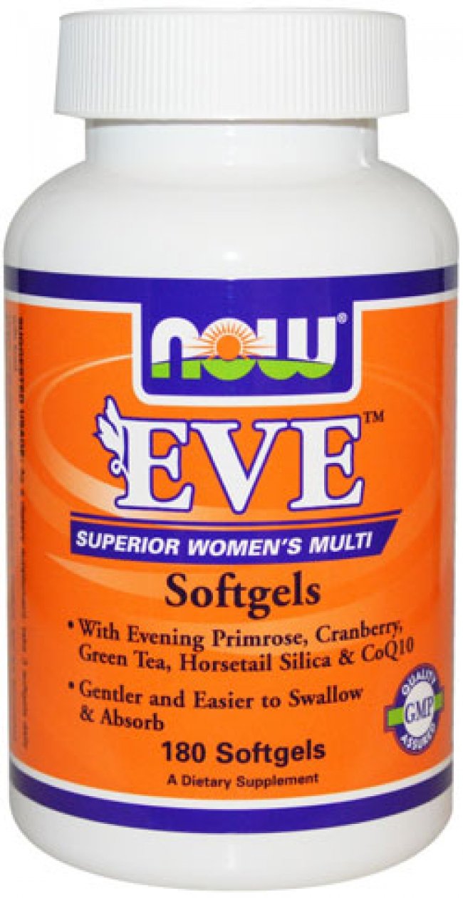 NOW  Витамины  Eve Multi Womans 180 шт. / 60 servings,  мл, Now. Витаминно-минеральный комплекс. Поддержание здоровья Укрепление иммунитета 