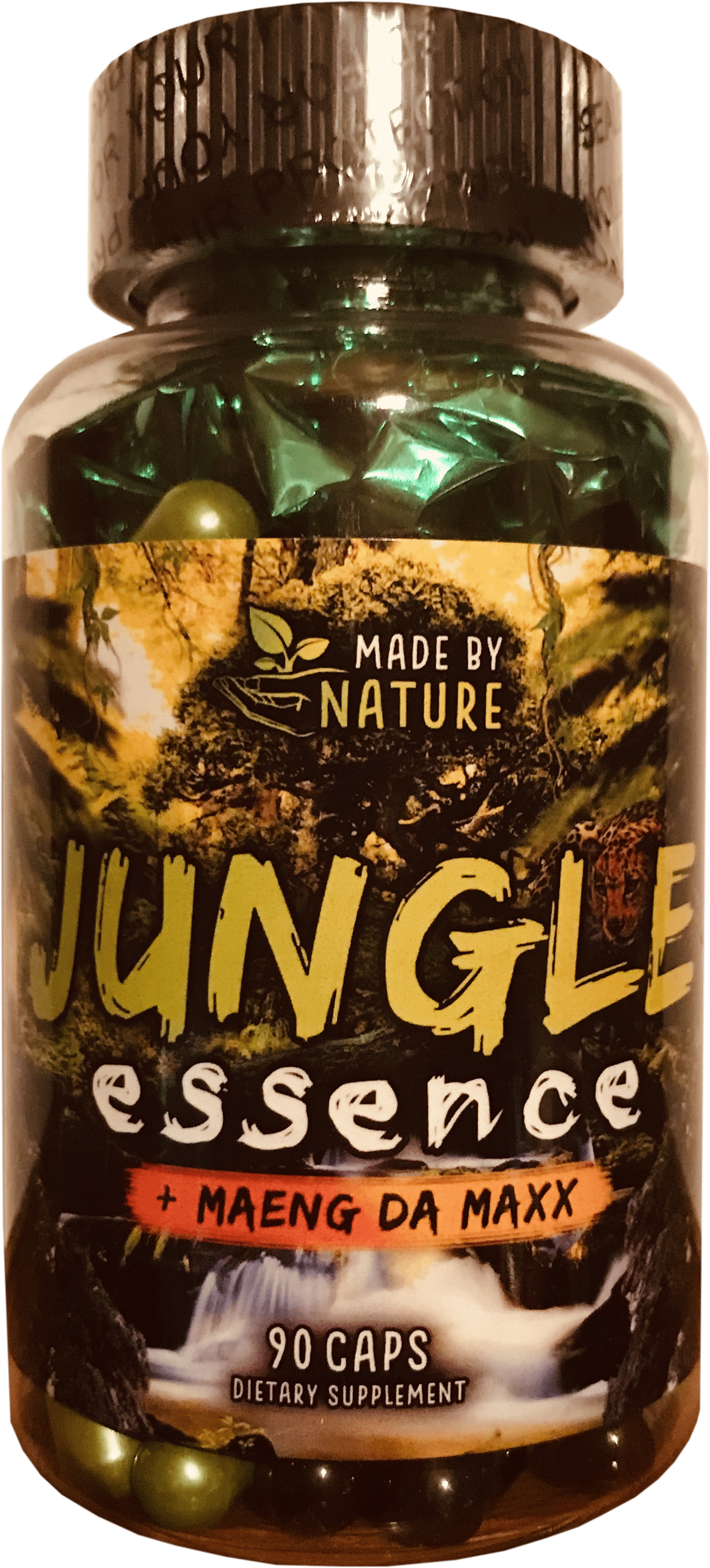 Made by Nature Jungle Essence + Maeng Da Maxx 90 шт. / 13 servings,  мл, Made By Nature. Ноотроп. 
