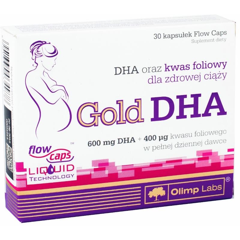 Жирные кислоты Olimp Gold DHA, 30 капсул,  ml, Olimp Labs. Grasas. General Health 